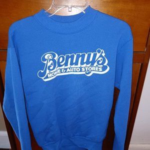 Vintage Benny's Sweatshirt Youth Small